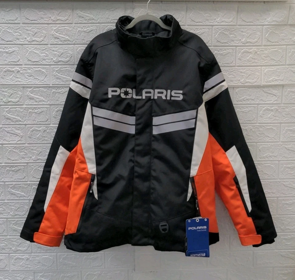 New Polaris Men's Tech54 Northstar Jacket Orange Size 2XL - Image 1 of 4