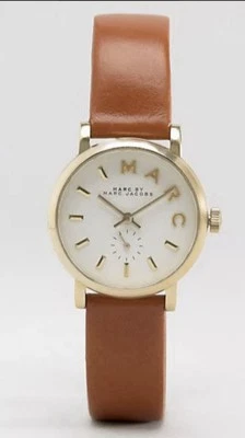 Marc By Marc Jacobs Baker Watch Women MBM1317 Brown Gold Tone  Needs New Battery - Image 1 of 4