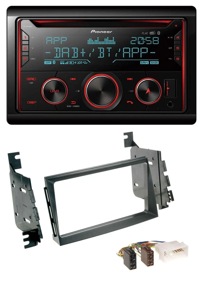 Pioneer 2DIN DAB MP3 Bluetooth USB CD Autoradio für Hyundai Azera Japan USA Gran - Bild 1 von 4