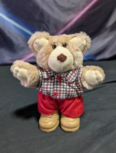 Vintage 1986 Wendy’s Dudley Furskin Collectible 7” Bear Plush Appalachian glad - Picture 1 of 3