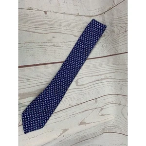 IZOD Blue/Pink TINY DOLPHINS REPEAT SILK NECKTIE TIE - Picture 1 of 4