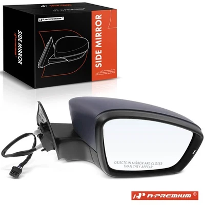 Espejo retrovisor térmico eléctrico negro lado derecho pasajero A-Premium para Volkswagen Beetle Foto 1 de 4