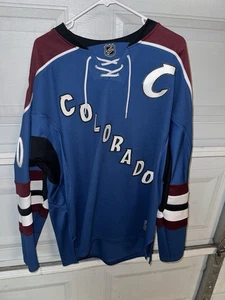 VTG 2012 NHL REEBOK Authentic COLORADO AVALANCHE Hockey Jersey Mens Sz XL #00 - Picture 1 of 4