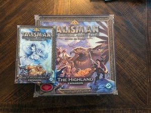 Talisman 4ª Edición The Highland Expansion Y Juego de Mesa Frostmarch ¡COMPLETO! - Imagen 1 de 17