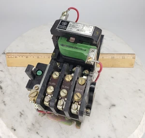 GE Contactor Max Nema Size 1 Amp 27 600V CR206C0 Starter Machine Tool - Picture 1 of 12