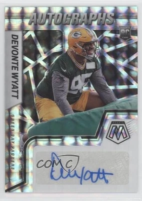 2022 Panini Mosaic Rookie Auto Mosaic Devonte Wyatt #RAM-DW Auto RC - Image 1 of 2