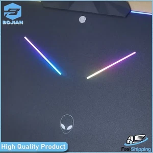 NEW Alienware Mouse Mat 10 Colour LED Mouse Pad PC Gaming Desk Computer Desktop - Picture 1 of 4