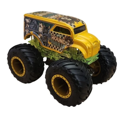 Camión Monster Jam Hound Hauler escala 1/64 Hot Wheels Foto 1 de 4
