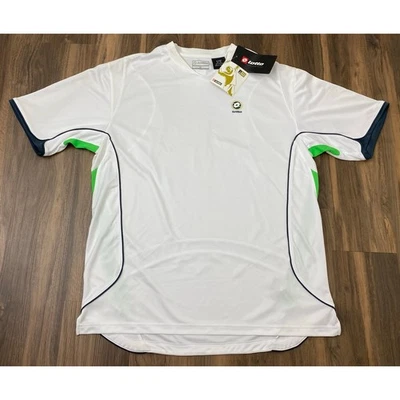 NEW Men Lotto ATP Maglia Techno tennis performance athletic jersey t-shirt XL - Image 1 of 4