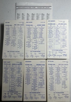 Strat-O-Matic Baseball 42 Old Timer Teams Complete Set w/original roster EX/NM! - Image 1 of 4