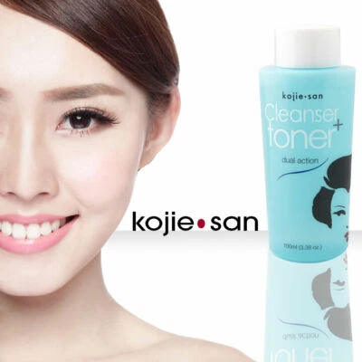 KOJIESAN Kojie-San Dual Action Cleanser + Toner Face Cream for Skin Whitening