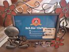 Vintage Pewter Picture Frame Tweety Bird Looney Tunes Holds 4"x 3" Photo