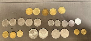 Lot of 25 French Franc Coins- Various Dates - Picture 1 of 8
