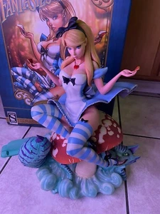 Sideshow Alice in Wonderland Fairytale Fantasies J SCOTT Campbell #1066 - Picture 1 of 16