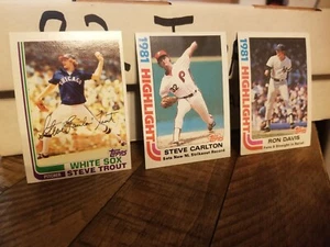 1982 Topps Baseball Cards 400-600 EX-Nm cond complete your set - Picture 1 of 260
