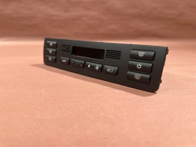Unidad de temperatura del panel interruptor de control climático BMW E46 330CI M3 OEM 101K millas Foto 1 de 4