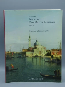 Christie's Auction Important Old Master Paintings Catalog 26 January 2005 - Picture 1 of 5