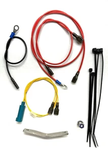 Horn installation kit for BMW R1200GS 2004-2007 plug & play wiring w/ bracket - Bild 1 von 1