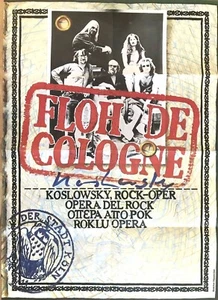FLOH DE COLOGNE 1980 KÖLN - orig. Concert Poster - Konzert Plakat - DIN A1 - F/U - Picture 1 of 2