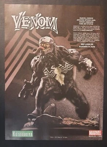 Marvel VENOM UNBOUND Fine Art Statue Kotobukiya 2012 ~ Magazine Page PRINT AD - Picture 1 of 1