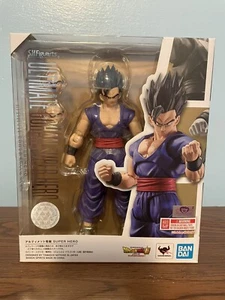 S.H. Figura de acción Figuarts Dragonball Ultimate Gohan Super Hero Tamashii Bandai - Imagen 1 de 4