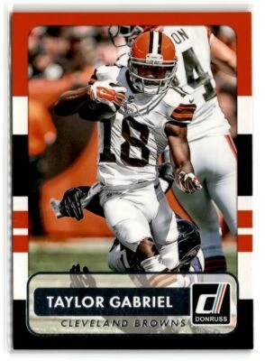 2015 Donruss Football  #102 Taylor Gabriel  Cleveland Browns - Image 1 of 2