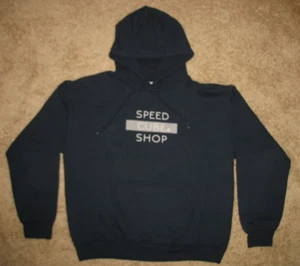Speed Cube Shop Navy Blue Sweatshirt Hoodie Mens Large Gildan Heavy Blend - Picture 1 of 2