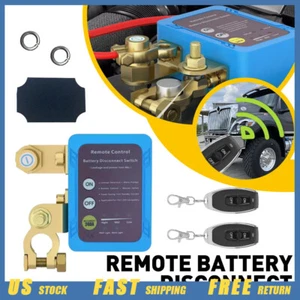 12V 240A Remote Battery Disconnect Switch Kill Switch Automatic Power Shut Off - Picture 1 of 12