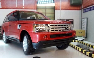 Range Rover Sport TDV6 V6 LR3 Met Red Detailed Diecast Model 1:18 Maisto Land - Picture 1 of 6