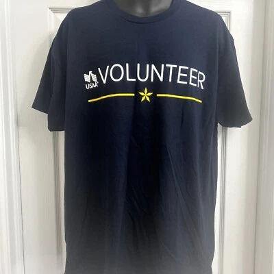 USAA Volunteer T-shirt Size XL - Image 1 of 4