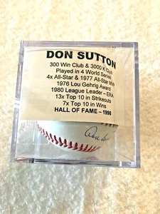 Luis Gonzalez, Don Sutton e Ear Weaver 3 palloni da baseball firmati. ( Vedi descrizione - Foto 1 di 5
