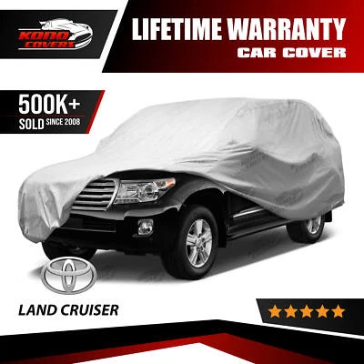 Fits Toyota Land Cruiser 5 Layer Car Cover Outdoor Water Proof Rain Sun New Gen - Image 1 of 4