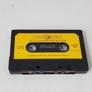 Johnny Stewart Wildlife Caller Game Birds Cassette CT 125 Distressed Kitten Call - Picture 1 of 2