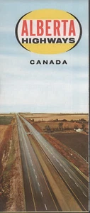 1964 Government of Alberta Road Map: Alberta Highways NOS - Bild 1 von 1