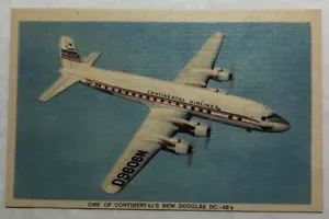 Eine der neuen Douglas DC Postkarten von Continental (O1) - Bild 1 von 2