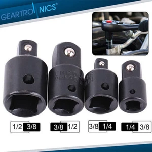 4-pack 3/8" to 1/4" 1/2 inch Drive Ratchet SOCKET ADAPTER REDUCER Air Impact Se* - Picture 1 of 12