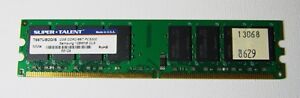 Super Talent 2GB DDR2-667 PC5300 Desktop Ram
