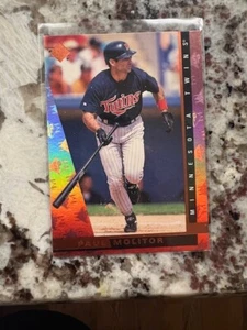 1997 UPPER DECK SP CARD MINNESOTA TWINS PAUL MOLITOR #105 - Picture 1 of 1