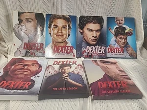Dexter DVD Series 1-7 Set Includes Seasons 1,2,3,4,5,6,7 - Picture 1 of 3