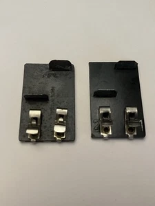 LOT OF 2 MARX O GAUGE O-27 TRAIN TRACK SET CONNECTOR TERMINAL LOCKON - Picture 1 of 2