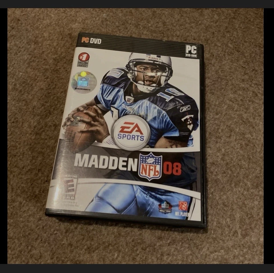 Madden NFL 08 Completo con Manual 2008 Fútbol PC DVD Foto 1 de 2