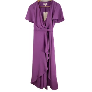 Phase Eight Purple 'Julissa' Short Sleeve Wrap Dress UK 8 NWT £129 - Picture 1 of 6