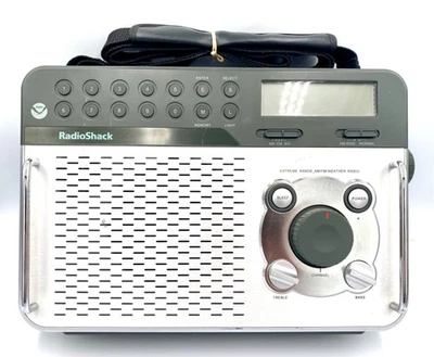 Radio Shack Extreme Range AM/FM/WX Weather Radio 12-150 - Tested BEAUTIFUL - Image 1 of 4