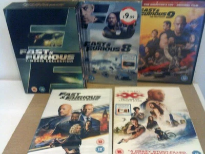 Fast & Furious: 7-Movie Collection + Fast & Furious 8 + 9 + Hobbs & Shaw + 1 - Image 1 of 3