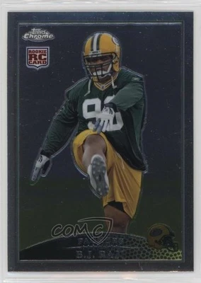 2009 Topps Chrome BJ Raji #TC112 Rookie RC - Image 1 of 2