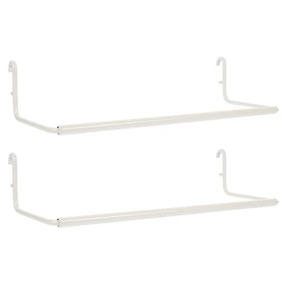  2 pcs Extendable Pegboard Towel Rack Pegboard Paper Towel Holder Home Towel - Image 1 of 4