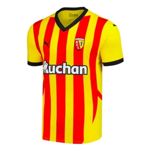 Herren Fußball Shirt gelb 2024-2025 Racing Lens Home Soccer Jersey Tee Top - Bild 1 von 7