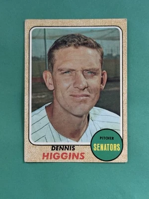 1968 Topps Dennis Higgins High # #509 Good  - Image 1 of 2