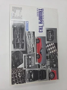 Gunze Sangyo Triumph TR3 High-Tech Model 1/24 Scale Kit With Instructions - Picture 1 of 11