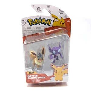 Pokemon Eevee y Sableye Batalla Figura Pack Halloween Disfraz NUEVO SELLADO - Imagen 1 de 4